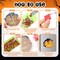 16 Pcs Halloween Diamond Art Magnets – DIY Gnome, Ghost, Bat & Cat Diamond Painting Kits for Adults, Halloween Gems Crafts for Home Décor & Gifts